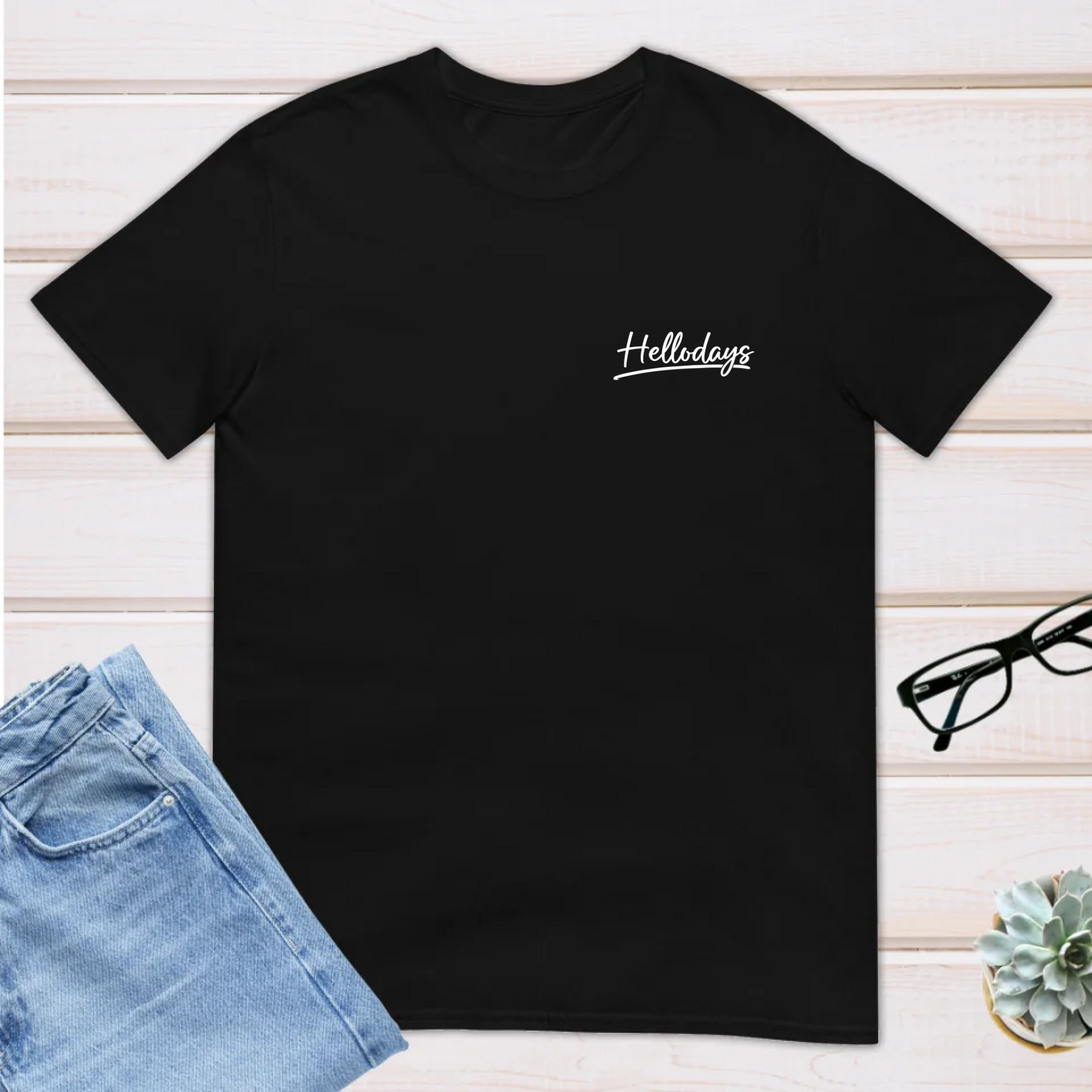 ロゴプリント半袖Tシャツ　ワンポイント