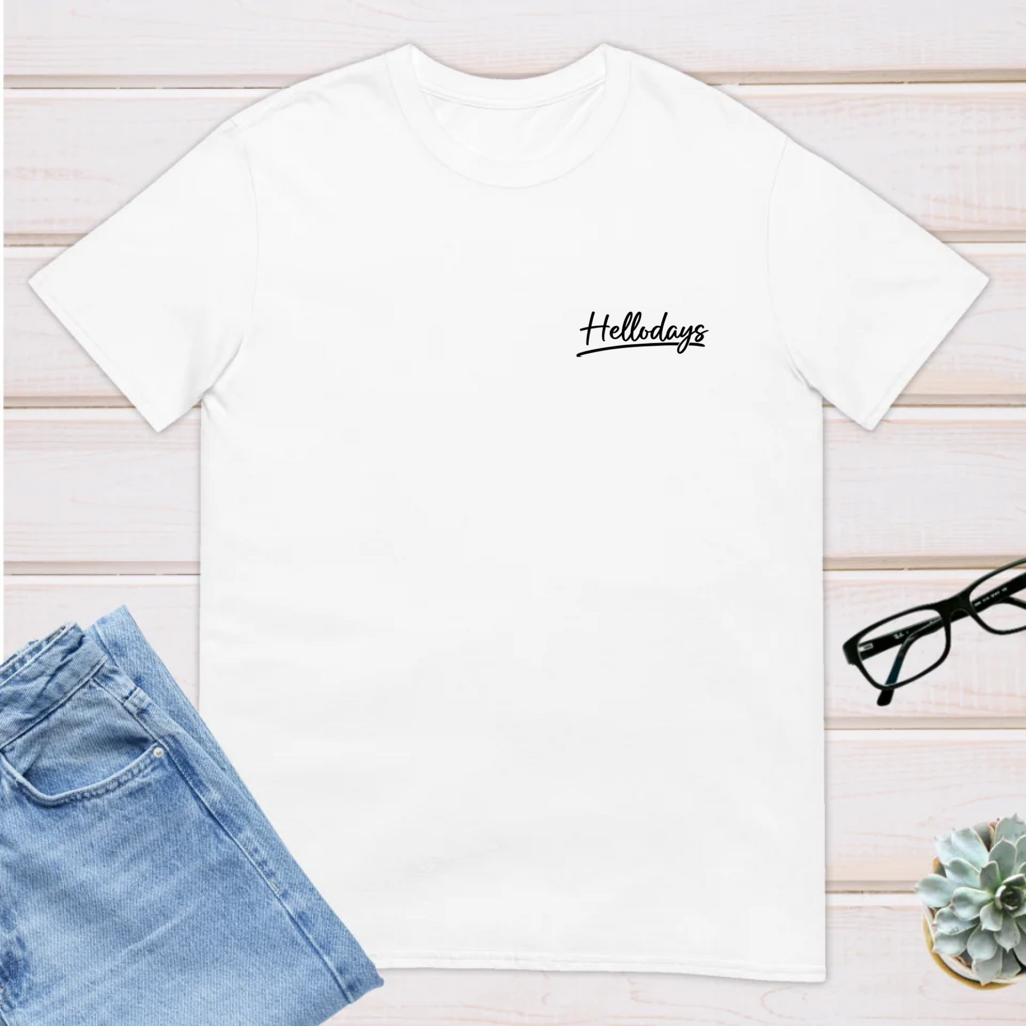 ロゴプリント半袖Tシャツ　ワンポイント