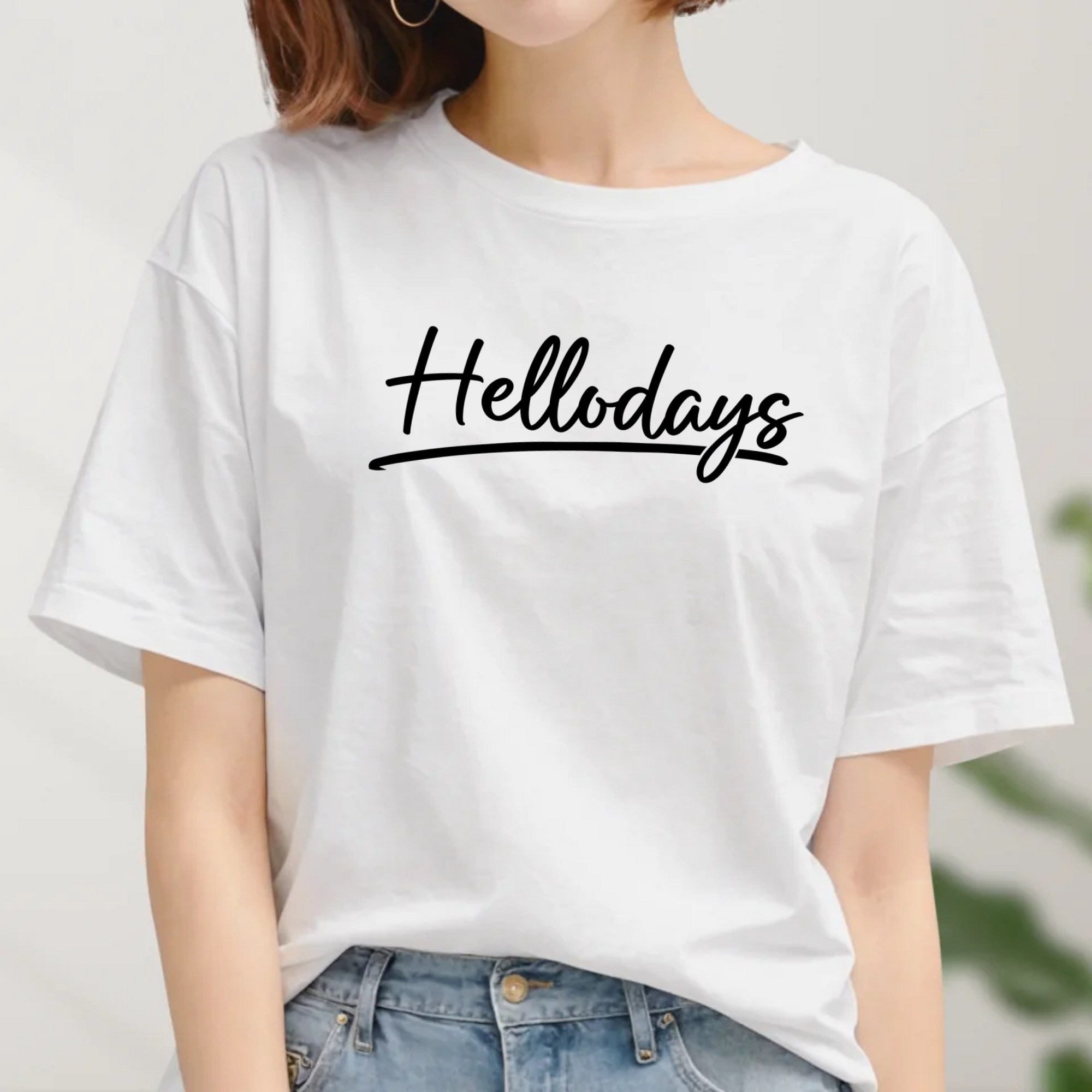ロゴプリント半袖Tシャツ　